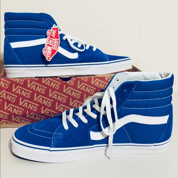 imperial blue vans sk8 hi